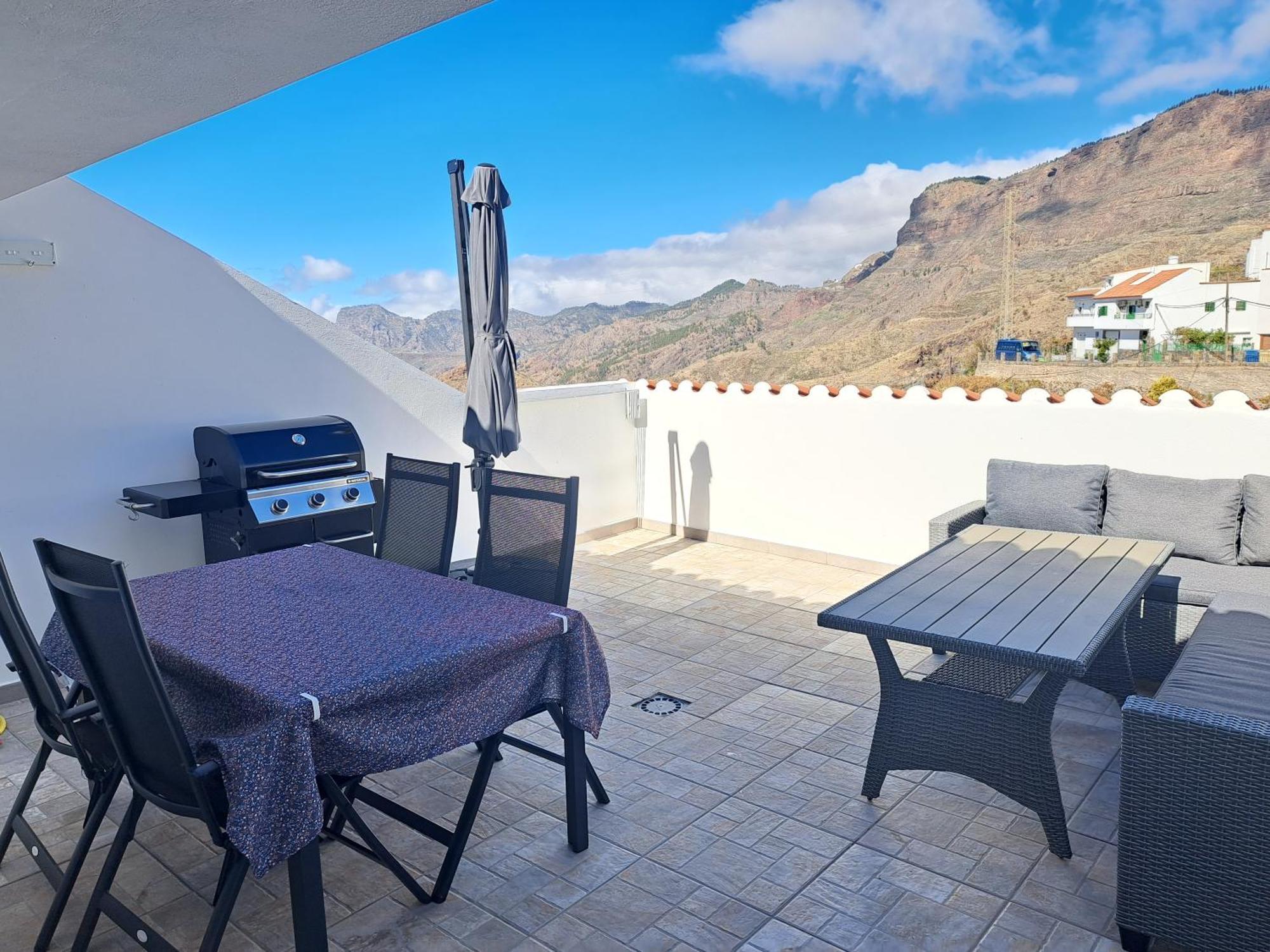 Apartamento Terraza Sol Y Niebla Tejeda  Exterior foto